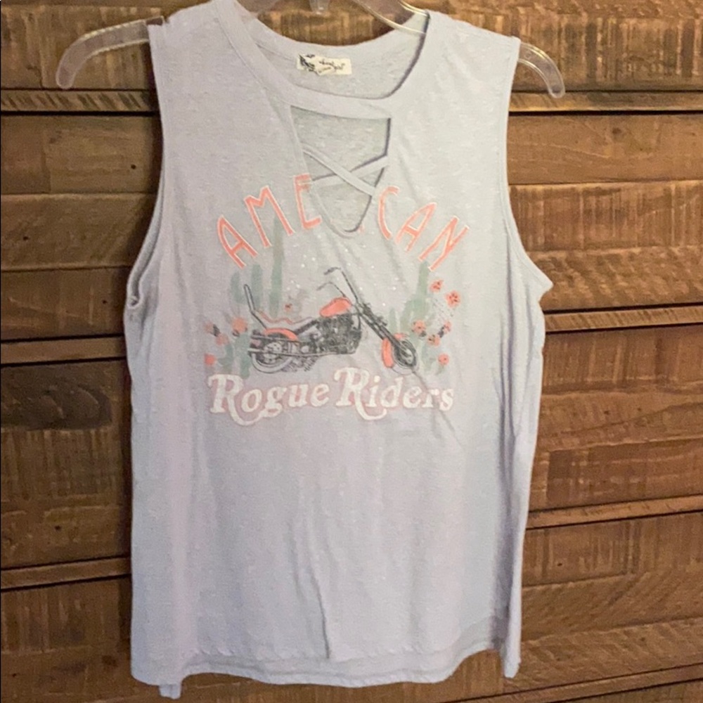 motorcycle cutout t shirt